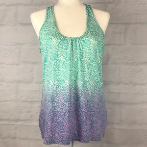 LUCY Athletic Racerback Yoga Tank Sz Medium